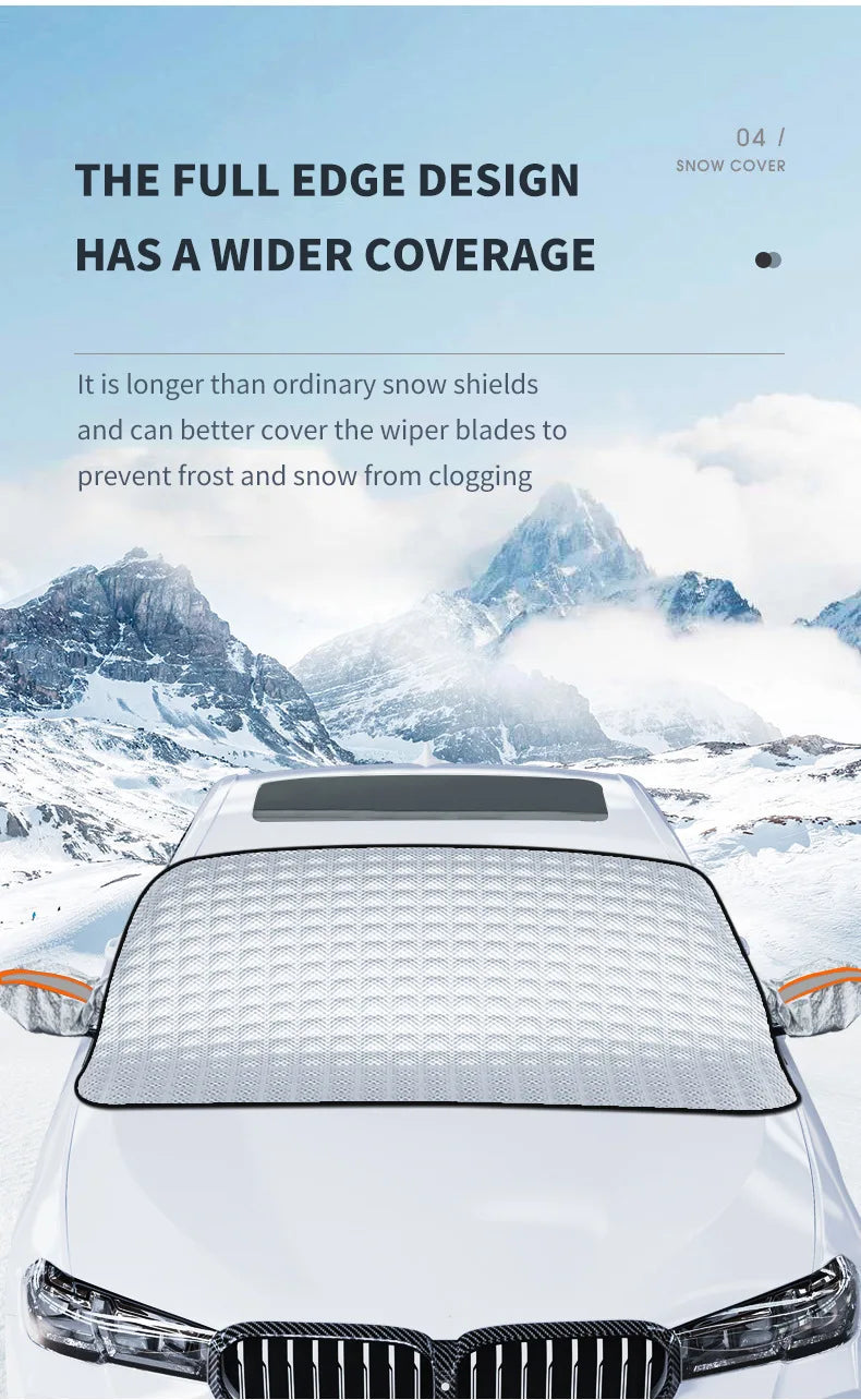 Sunshade Cover Car Windshield Snow Sun Shade Waterproof Protector Cover Car Front Windscreen Cover