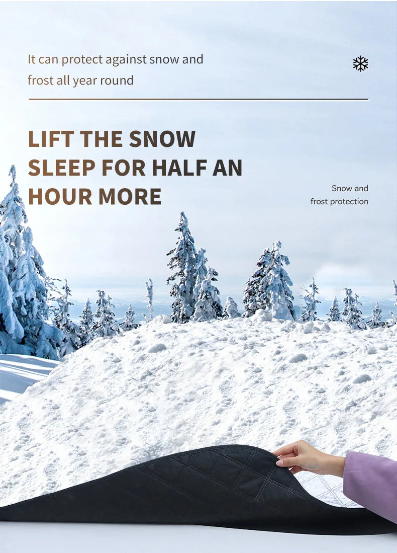 Sunshade Cover Car Windshield Snow Sun Shade Waterproof Protector Cover Car Front Windscreen Cover