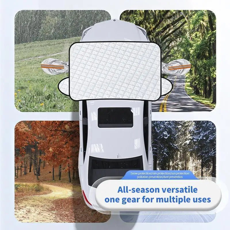 Sunshade Cover Car Windshield Snow Sun Shade Waterproof Protector Cover Car Front Windscreen Cover