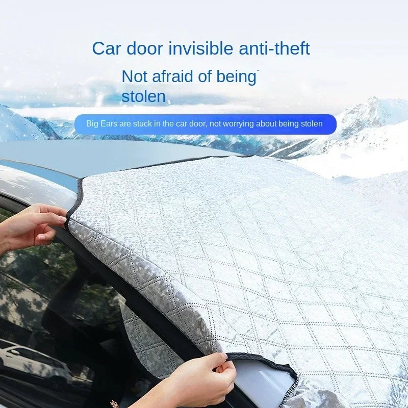 WeatherShield™ Magnetic Windshield Cover - No More Frozen Mornings