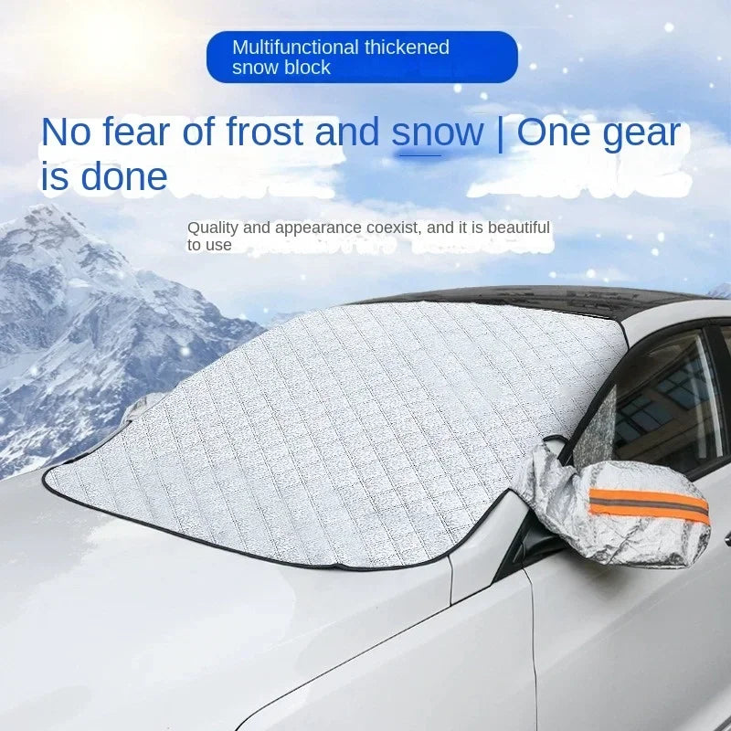 WeatherShield™ Magnetic Windshield Cover - No More Frozen Mornings