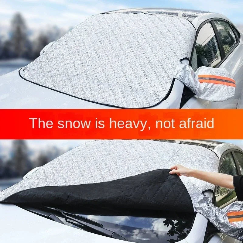 WeatherShield™ Magnetic Windshield Cover - No More Frozen Mornings